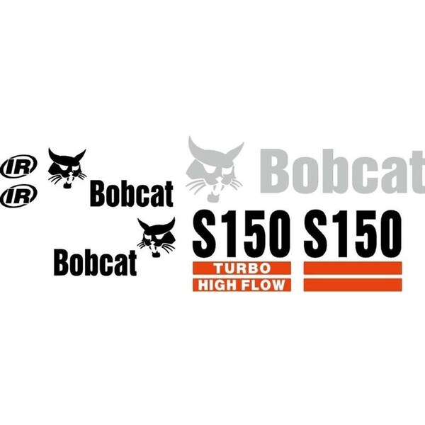 Aftermarket Decal Set BOBCATS150-2DECALSET - main